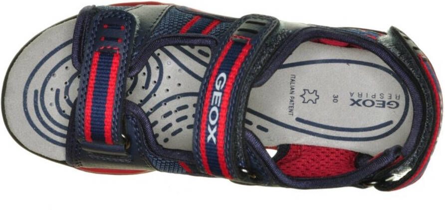 GEOX Sandaal Blauw-Rode Sandaal