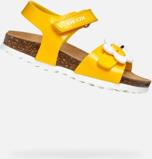 GEOX SANDAAL CHALKI PEUTERMEISJES Sandalen GEEL