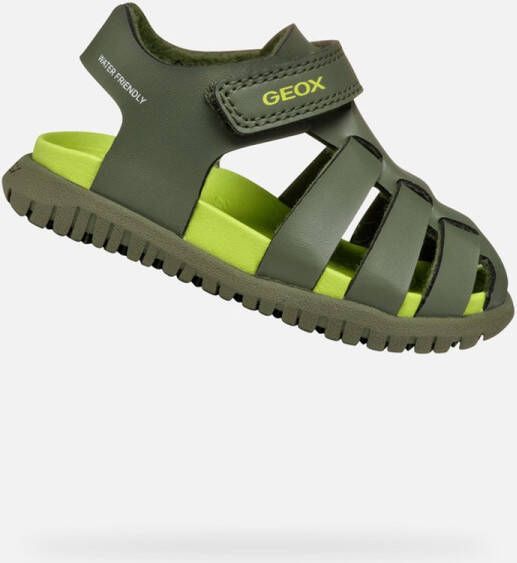 GEOX SANDAAL FUSBETTO PEUTER Sandalen SALIEGROEN