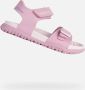 GEOX SANDAAL FUSBETTO TIENERS Sandalen DONKERROZE LICHTLILA - Thumbnail 1