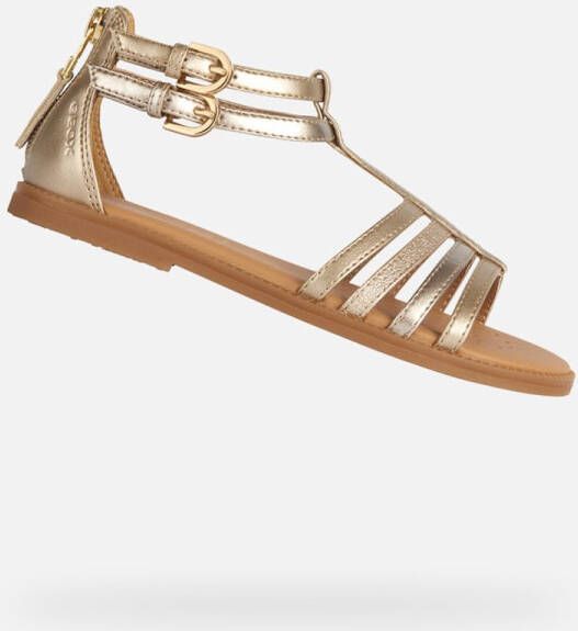 GEOX SANDAAL KARLY MEISJES Sandalen PLATINA