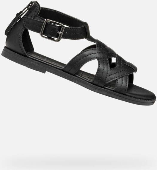GEOX SANDAAL KARLY MEISJES Sandalen ZWART