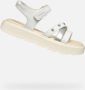 GEOX SANDAAL KODETTE MEISJES Sandalen WIT ZILVER - Thumbnail 1