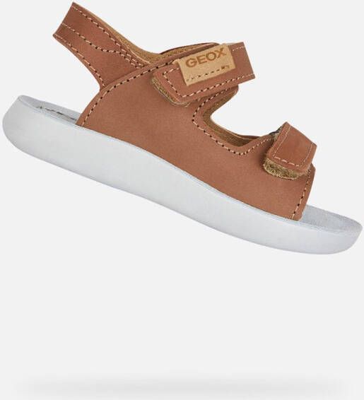 GEOX SANDAAL LIGHTFLOPPY PEUTER Sandalen TABAK