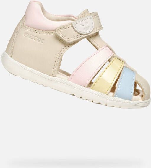 GEOX SANDAAL MACCHIA DREUMES Sandalen LICHT IVOOR LICHTGEEL