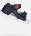 GEOX SANDAAL MACCHIA PEUTER Sandalen MARINEBLAUW - Blauw