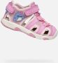 GEOX SANDAAL MULTY PEUTERMEISJES Sandalen DONKERROZE - Thumbnail 1
