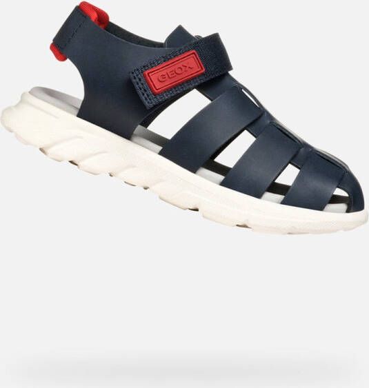 GEOX SANDAL AIRADYUM JONGENS Sandalen MARINEBLAUW ROOD