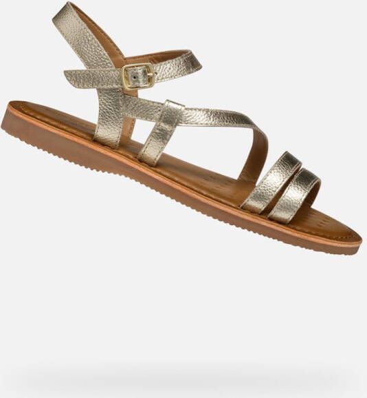 GEOX SANDAL EOLIE MEISJES Sandalen PLATINA