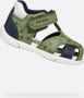 GEOX SANDAL ZAPITO DREUMES Sandalen PISTACHE MARINEBLAUW - Thumbnail 2