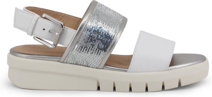 GEOX Sandalen Vrouw WIMBLEY white silver