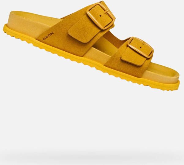 GEOX SANDYBETT DAMES Sandalen GEEL