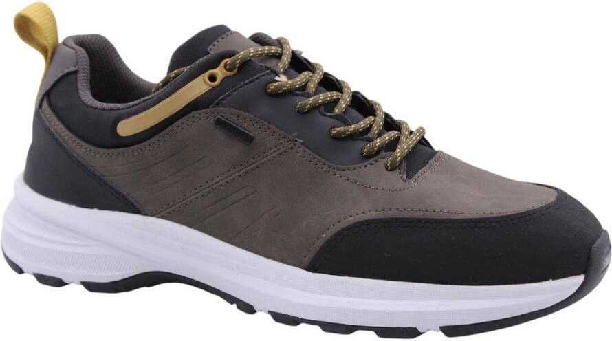 GEOX SENALES ABX Sneakers MILITAIR GROEN ZWART - Foto 2