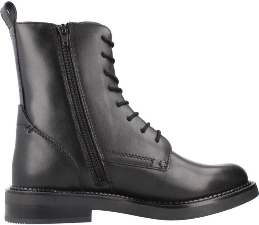 Geox Veterlaarsjes D SERILDA G Veterschoenen zakelijke laarzen met modieuze vetersluiting