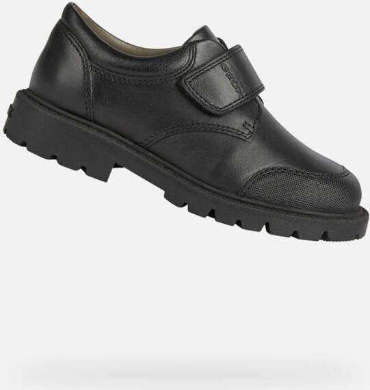 GEOX SHAYLAX JONGENS Veterschoenen ZWART