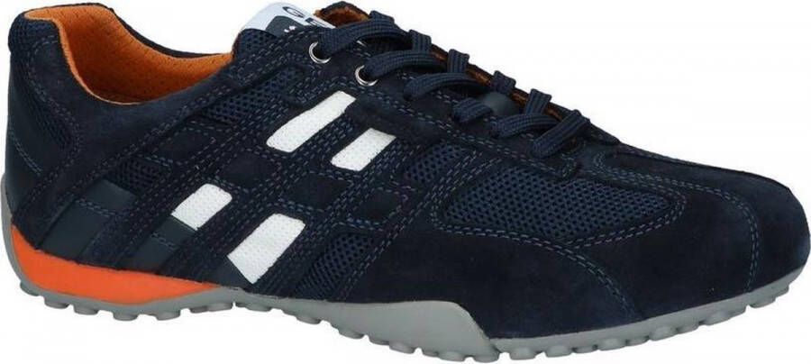 GEOX Snake Blauwe Veterschoenen Heren