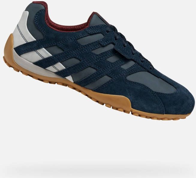 GEOX SNAKE ORIGINAL HEREN Sneakers MARINEBLAUW