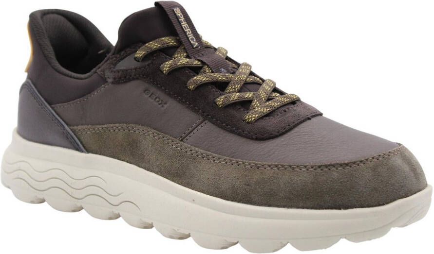 GEOX U Spherica Plus A herensneaker slip-on schoenen U56MPA 08522 groen