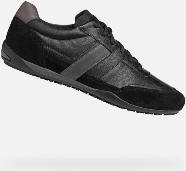 GEOX U WELLS Heren Veterschoenen BLACK