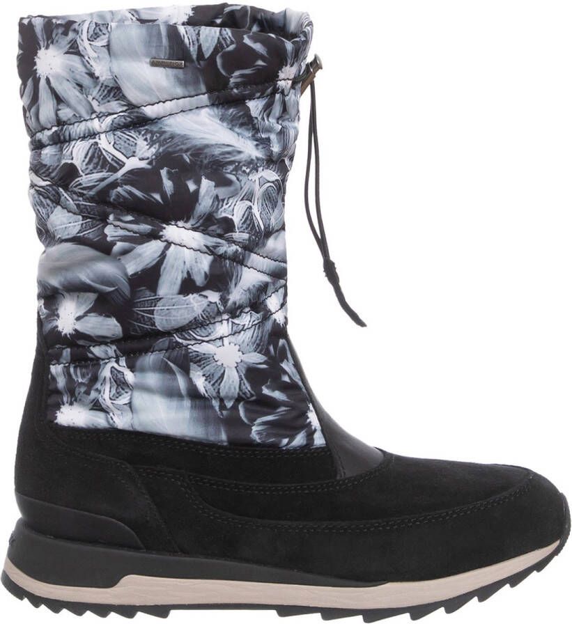 GEOX snow boots d aneko abxc back +suede zln