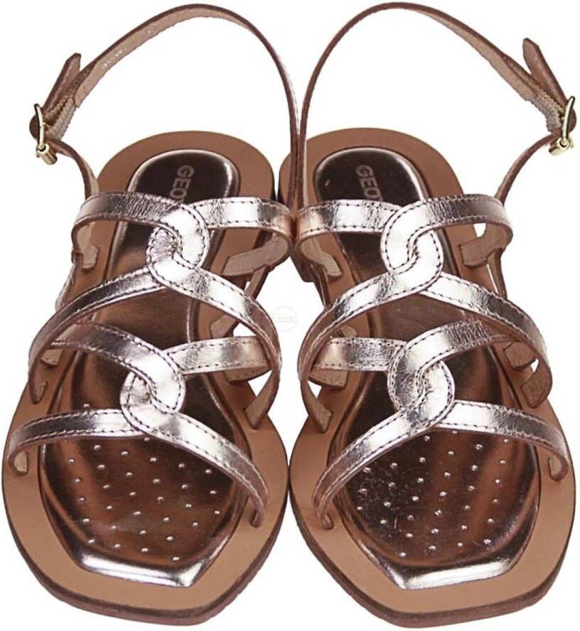 GEOX Sozy Metallic Roze Sandaal
