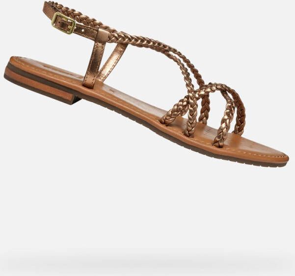 GEOX SOZY S DAMES Sandalen BRONS