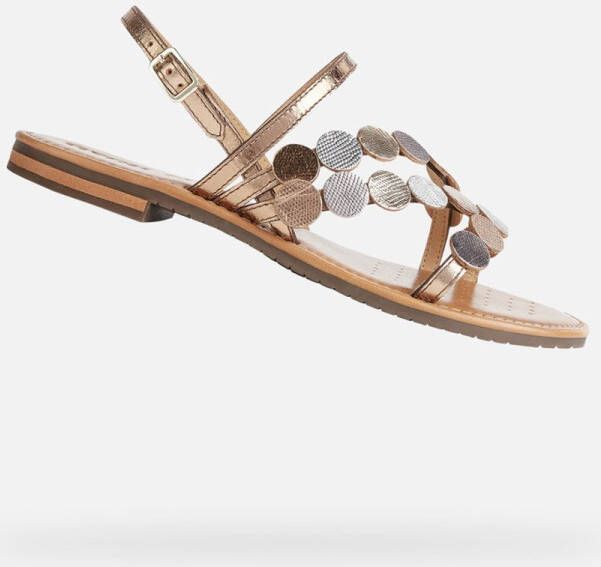 GEOX SOZY S DAMES Sandalen BRONS