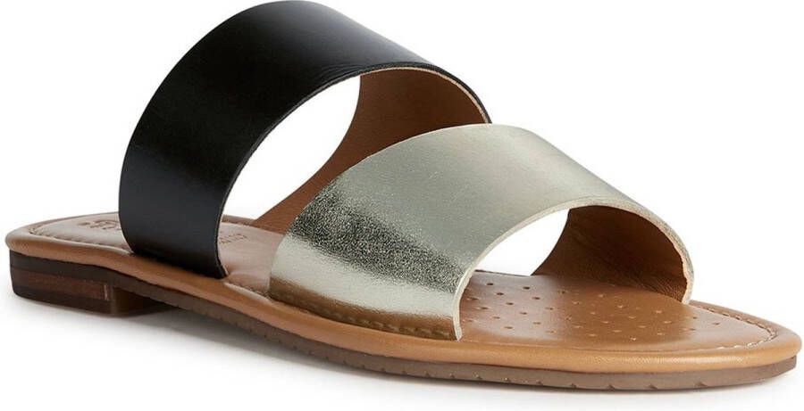 GEOX Sozy Sandalen Zwart Zilver Vrouw