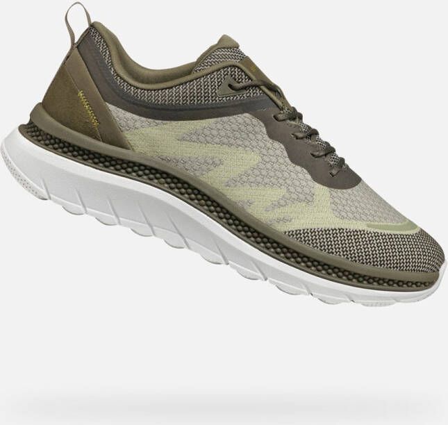 GEOX SPHERICA ACTIF X HEREN Sneakers SALIEGROEN LEGERGROEN