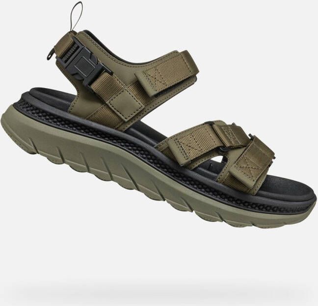 GEOX SPHERICA ACTIF X S HEREN Sandalen LEGERGROEN