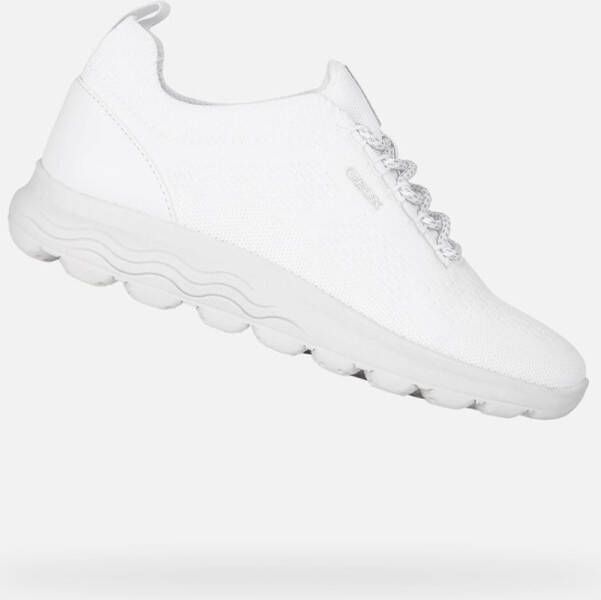 Geox Sneakers D SPHERICA in schone look vrijetijdsschoen halfschoen veterschoen