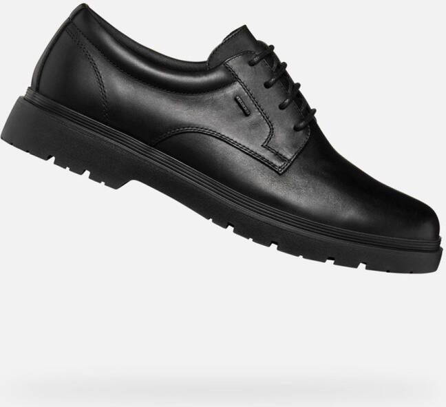 Geox Zwarte Zakelijke Schoenen EC1 Formeel Black Heren