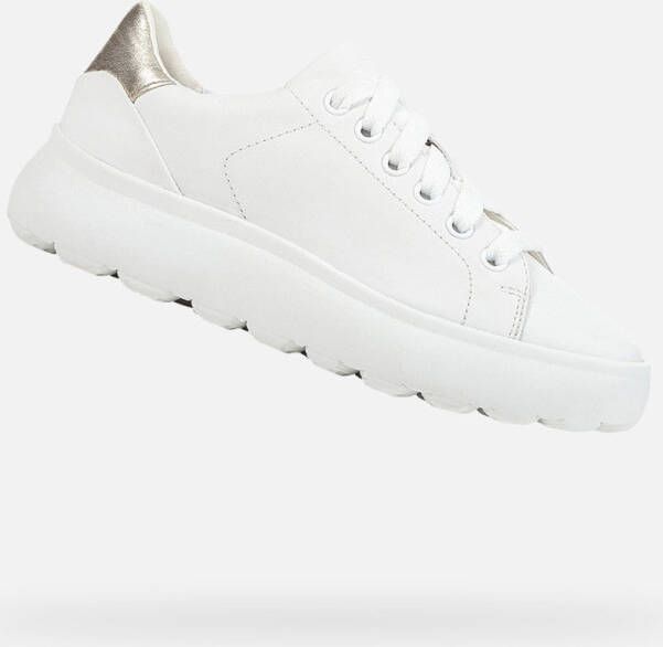 GEOX D35TCB Volwassenen Lage sneakersDames sneakers Wit beige