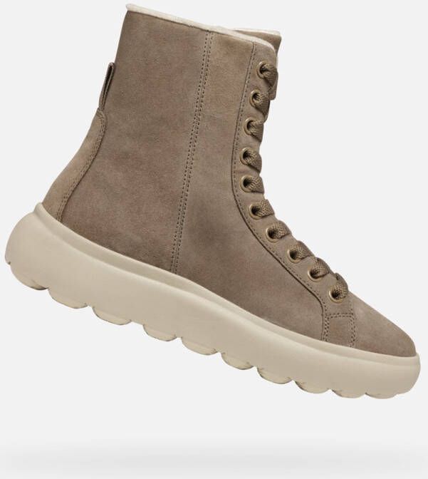 Geox Veterschoenen D SPHERICA EC4.1 D Plateau boot chunky boot winterboot met warme voering