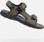 Geox Stijlvolle platte sandalen voor vrouwen Brown Heren - Thumbnail 1