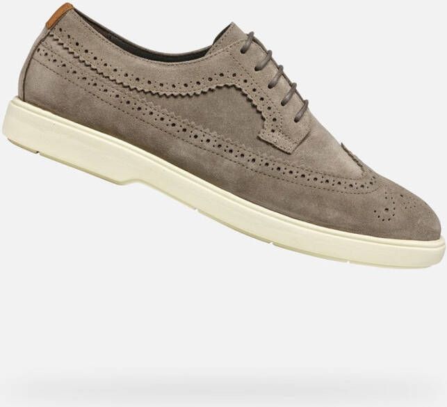 GEOX SPHERICA E HEREN Veterschoenen TAUPE
