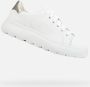 GEOX D35TCB Volwassenen Lage sneakersDames sneakers Wit beige - Thumbnail 1
