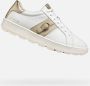 GEOX SPHERICA ECUB-1 DAMES Sneakers WIT LICHTBEIGE - Thumbnail 1