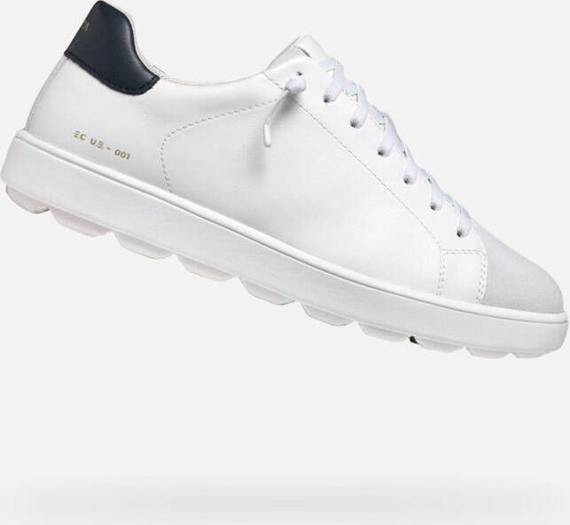 GEOX SPHERICA ECUB-1 HEREN Sneakers WIT MELKWIT