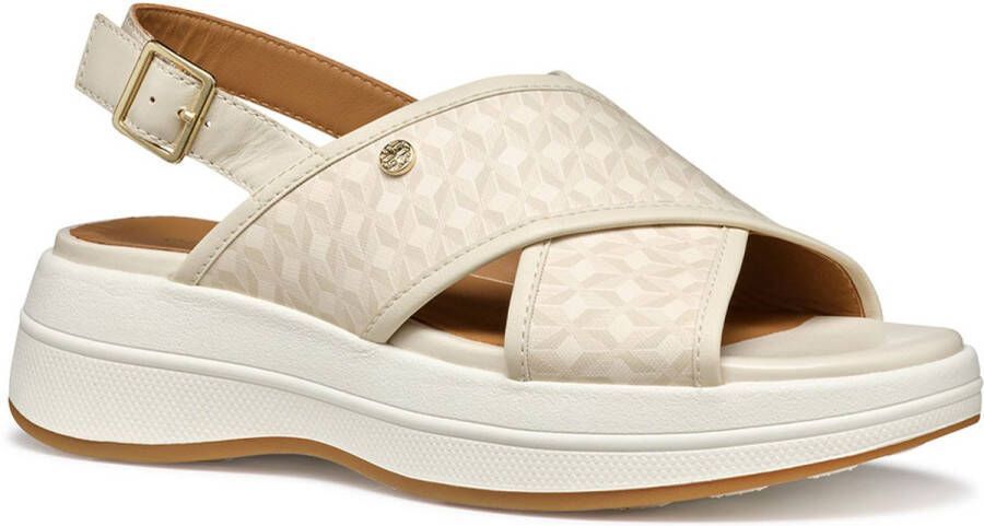 GEOX Spherica Ecub-3 S Sandalen Beige Vrouw