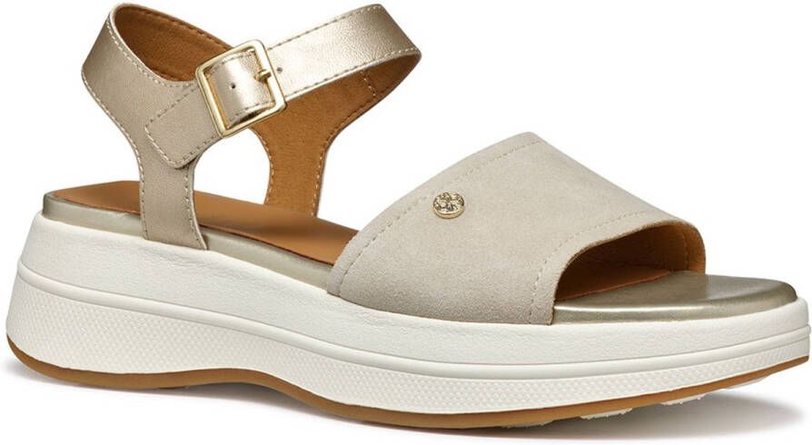 GEOX Spherica Ecub-3 S Sandalen Grijs Vrouw