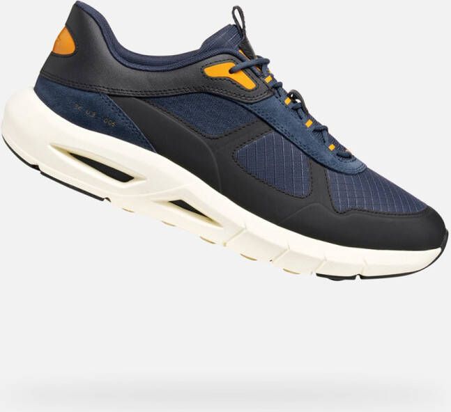 GEOX SPHERICA ECUB-5 HEREN Sneakers DONKER AVIO ZWART