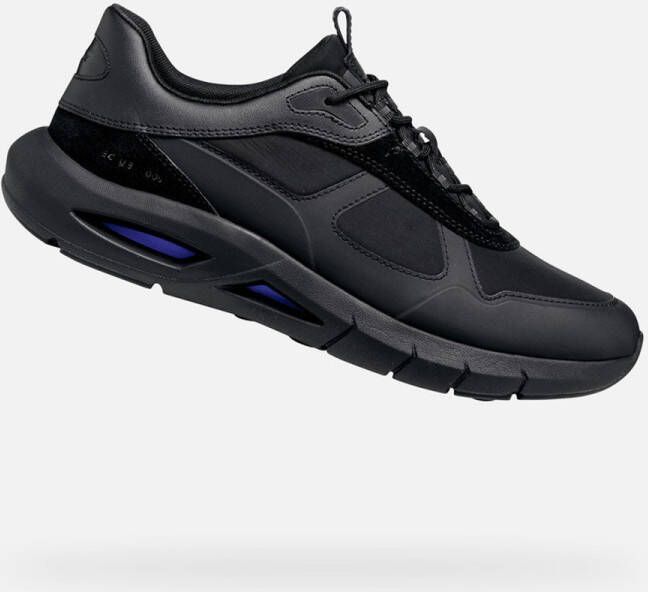 GEOX SPHERICA ECUB-5 HEREN Sneakers ZWART