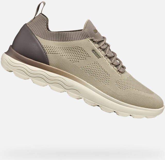 GEOX SPHERICA HEREN Sneakers BEIGE TAUPE