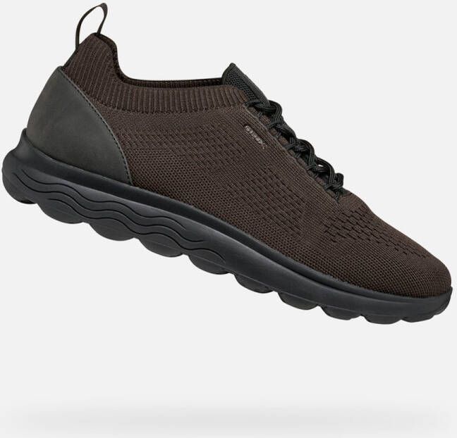 GEOX SPHERICA HEREN Sneakers BRUIN ZWART