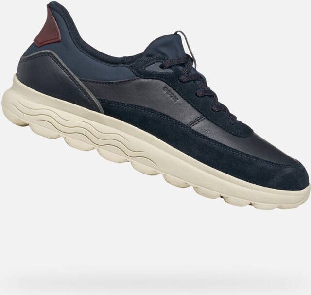 GEOX U Spherica Plus A herensneaker slip-on schoenen U56MPA 08522 CF44K blauw