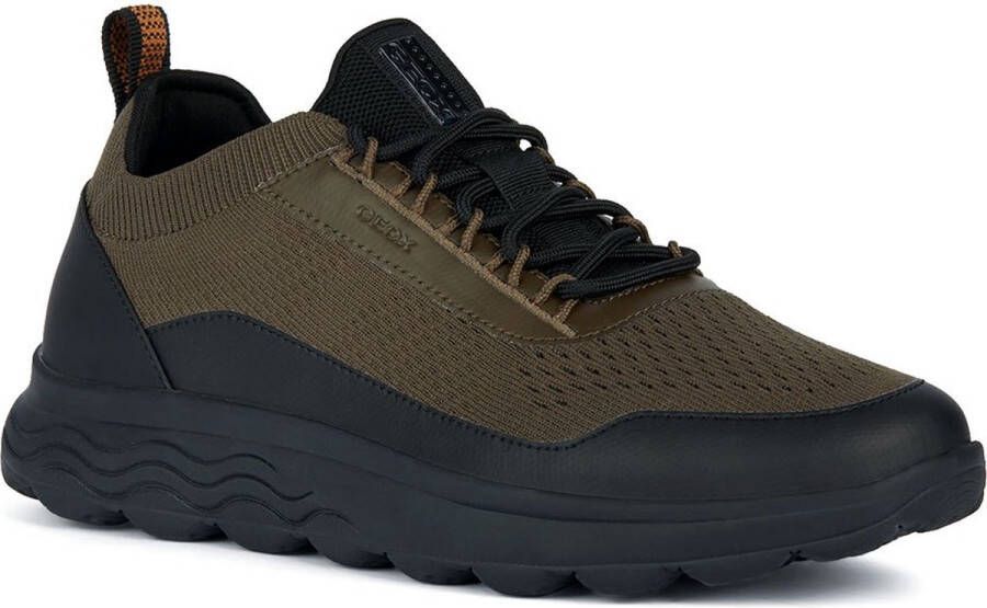 Geox Moderne Stijlvolle Sneakers voor Mannen Green Heren