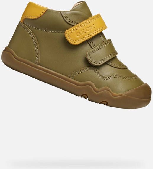 GEOX STEPPIEUP PEUTERJONGENS Sneakers PISTACHE OKER