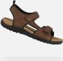 GEOX UOMO SANDAL STRADA B Sandalen DK BROWN - Thumbnail 3