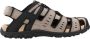 Geox Sandalen UOMO SANDAL STRADA C zomerschoen klittenbandschoen outdoorsandaal met leren voetbed - Thumbnail 5